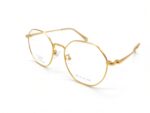 Minimalist Gold-Rimmed Eyeglasses